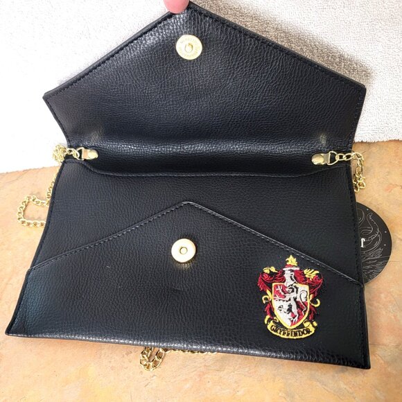 Danielle Nicole Harry Potter Gryffindor Uniform Clutch Purse Chain Strap Handbag - Picture 7 of 10